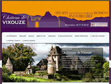 Tablet Screenshot of chateaudevixouze.info